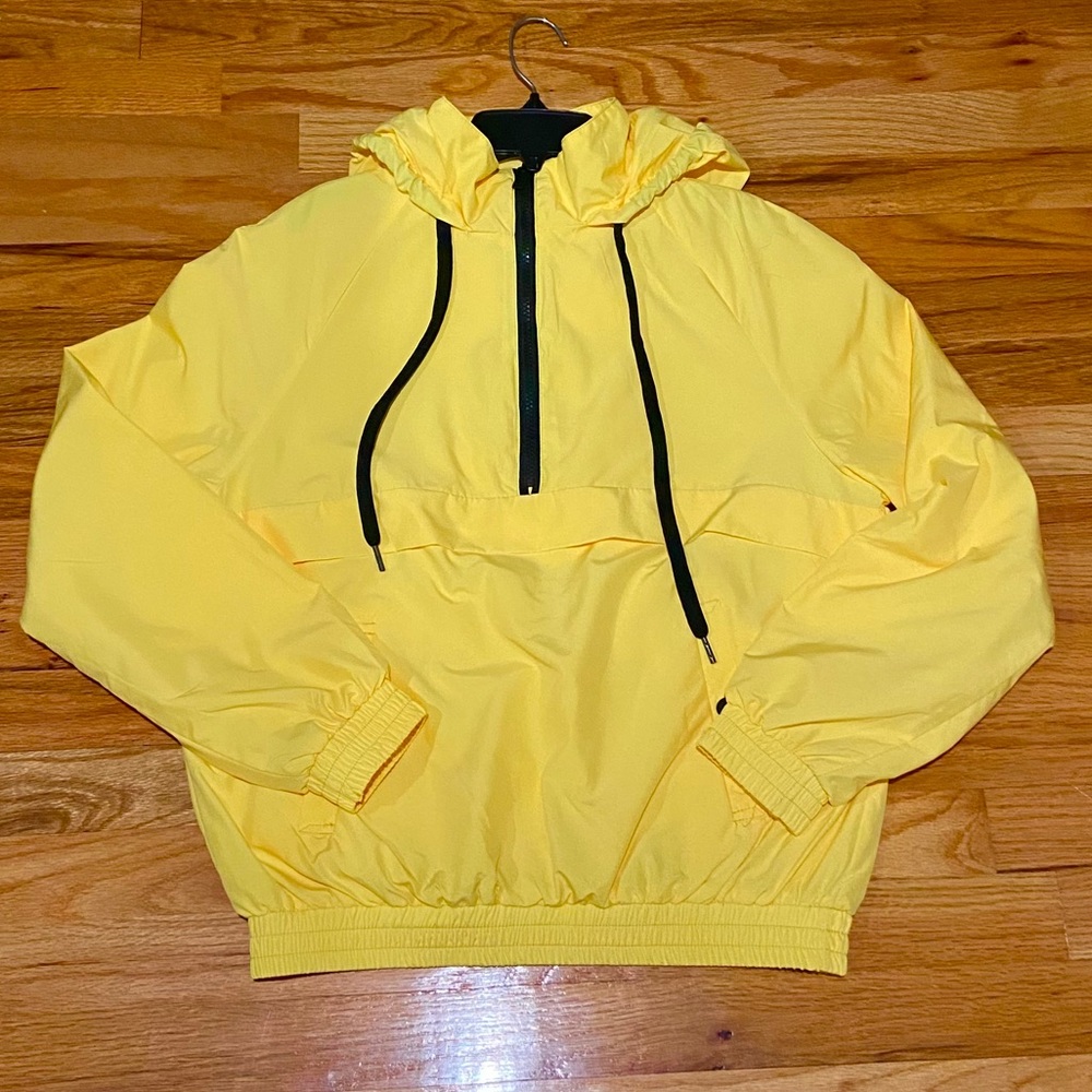 Yellow Windbreaker
